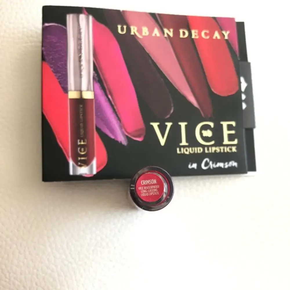 Urban Decay Vice Liquid Lipstick Crimson